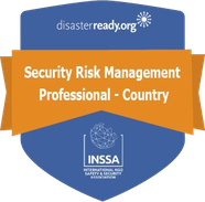 INSSA Security Risk Management Professional, Country
